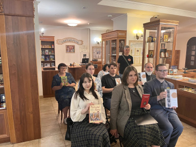 ПРЕЗЕНТАЦИЯ КНИГ В ЧЕСТЬ ДНЯ СЛАВЯНСКОЙ ПИСЬМЕННОСТИ И КУЛЬТУРЫ